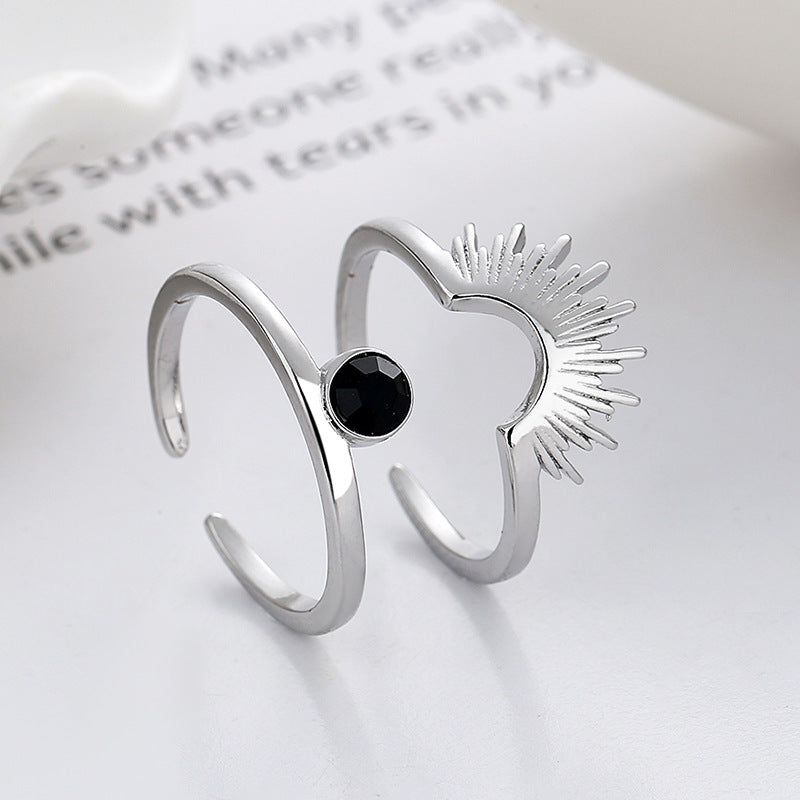 Fashion Sunflower Ray Ring