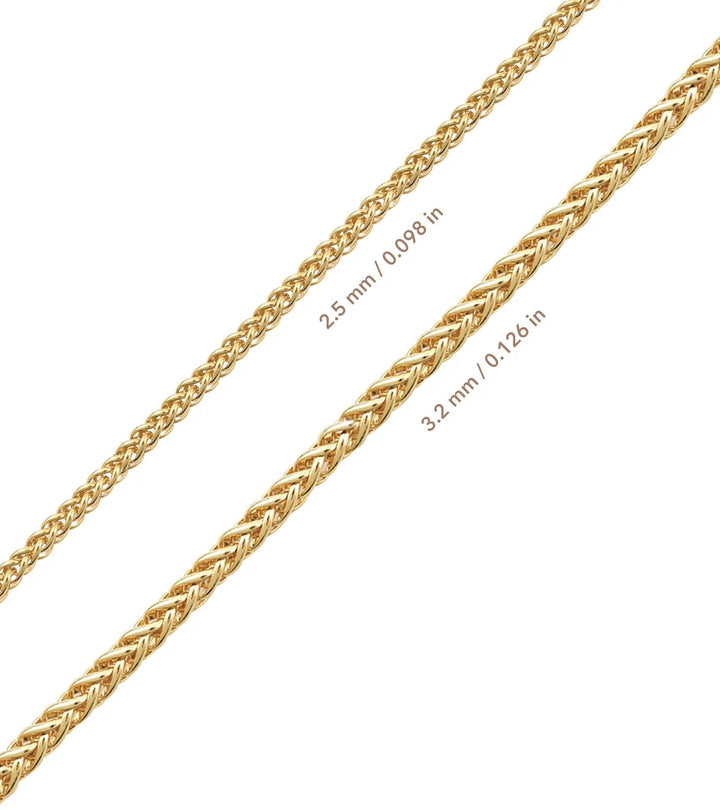 Palm Chain Necklace (2.5mm)