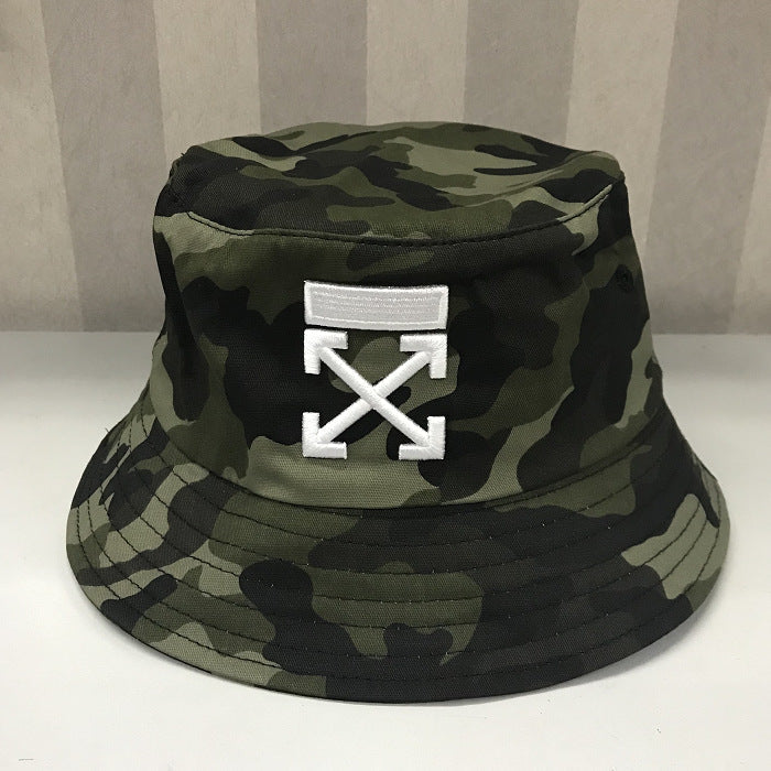 Simple hip-hop street solid color fisherman hat