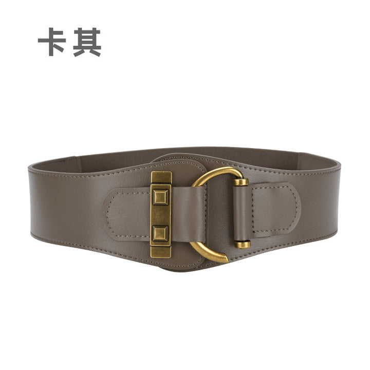 4 Colors Fashion Letter Embossed Belt