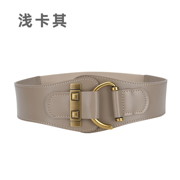 4 Colors Fashion Letter Embossed Belt