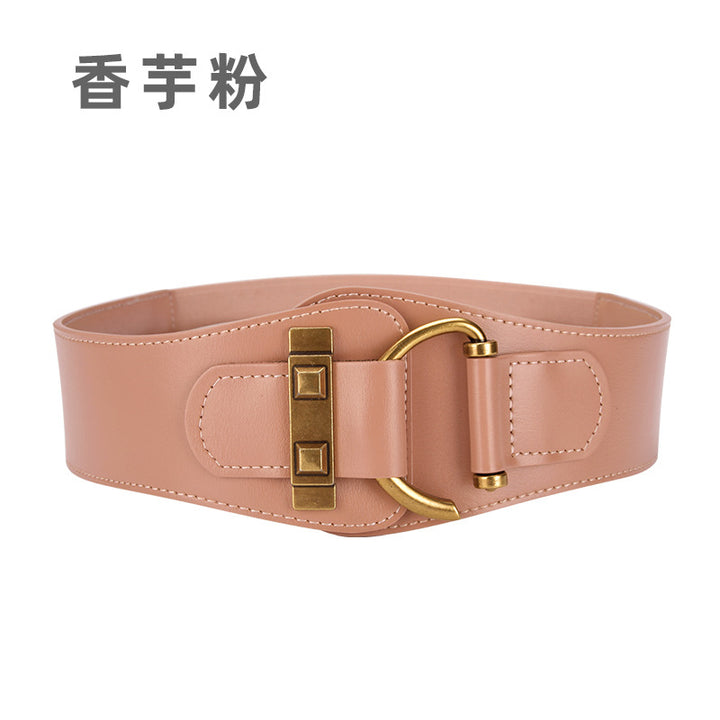 4 Colors Fashion Letter Embossed Belt