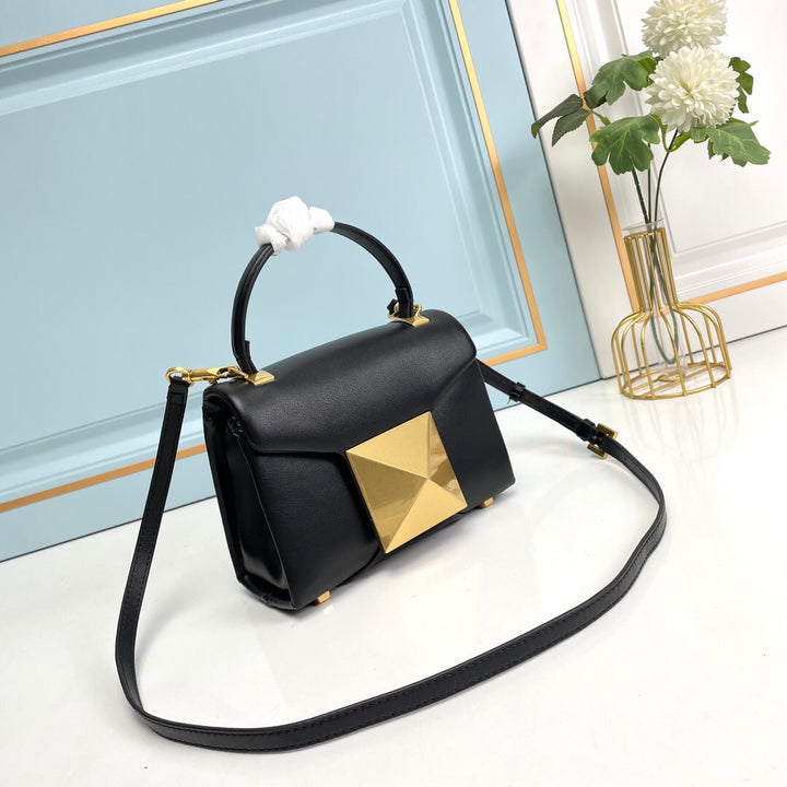 8 Color Small Studded Embellished Sheepskin Handbag