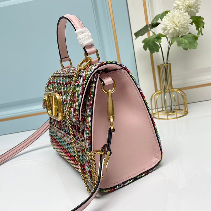 5 Colors Hand-Woven Handbags