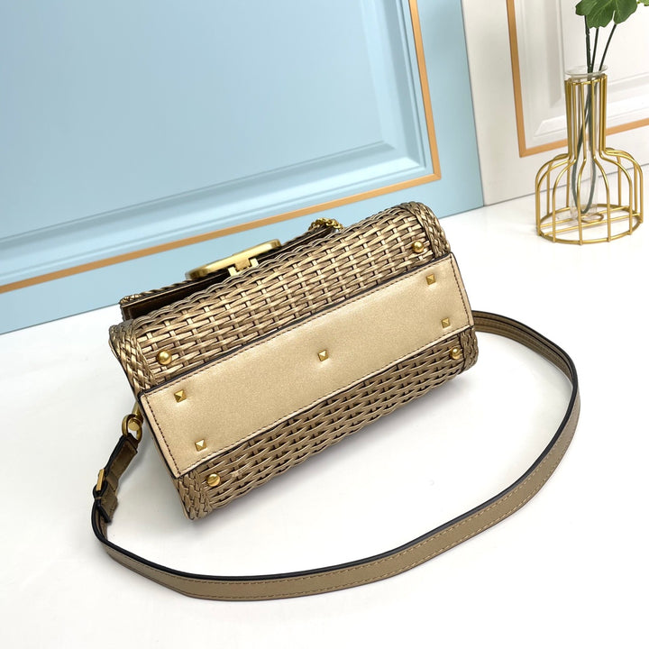 5 Colors Hand-Woven Handbags