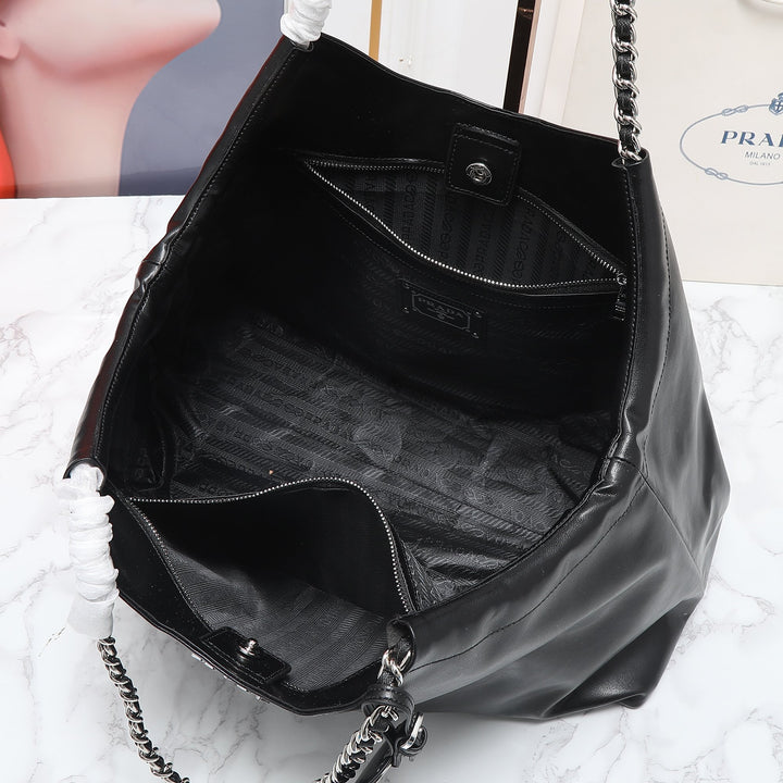 Black Fashion Shopping Bag-M28118