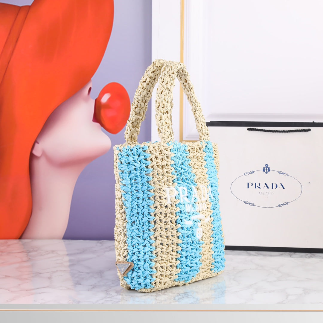 6 Colors-Small Hand-Woven Handbag