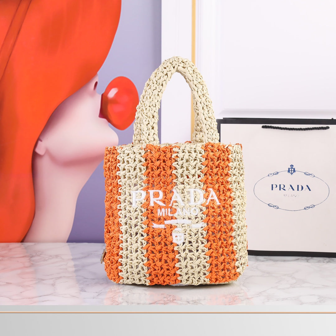 6 Colors-Small Hand-Woven Handbag