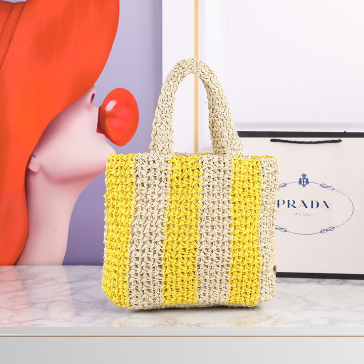 6 Colors-Small Hand-Woven Handbag