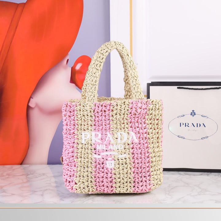 6 Colors-Small Hand-Woven Handbag