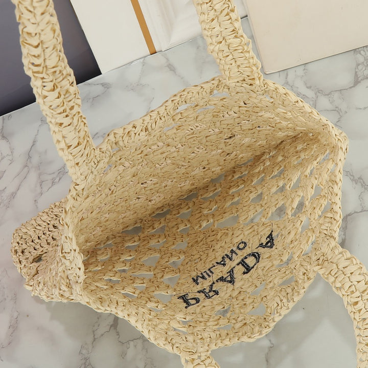 5 Colors-Cutout Woven Handbag