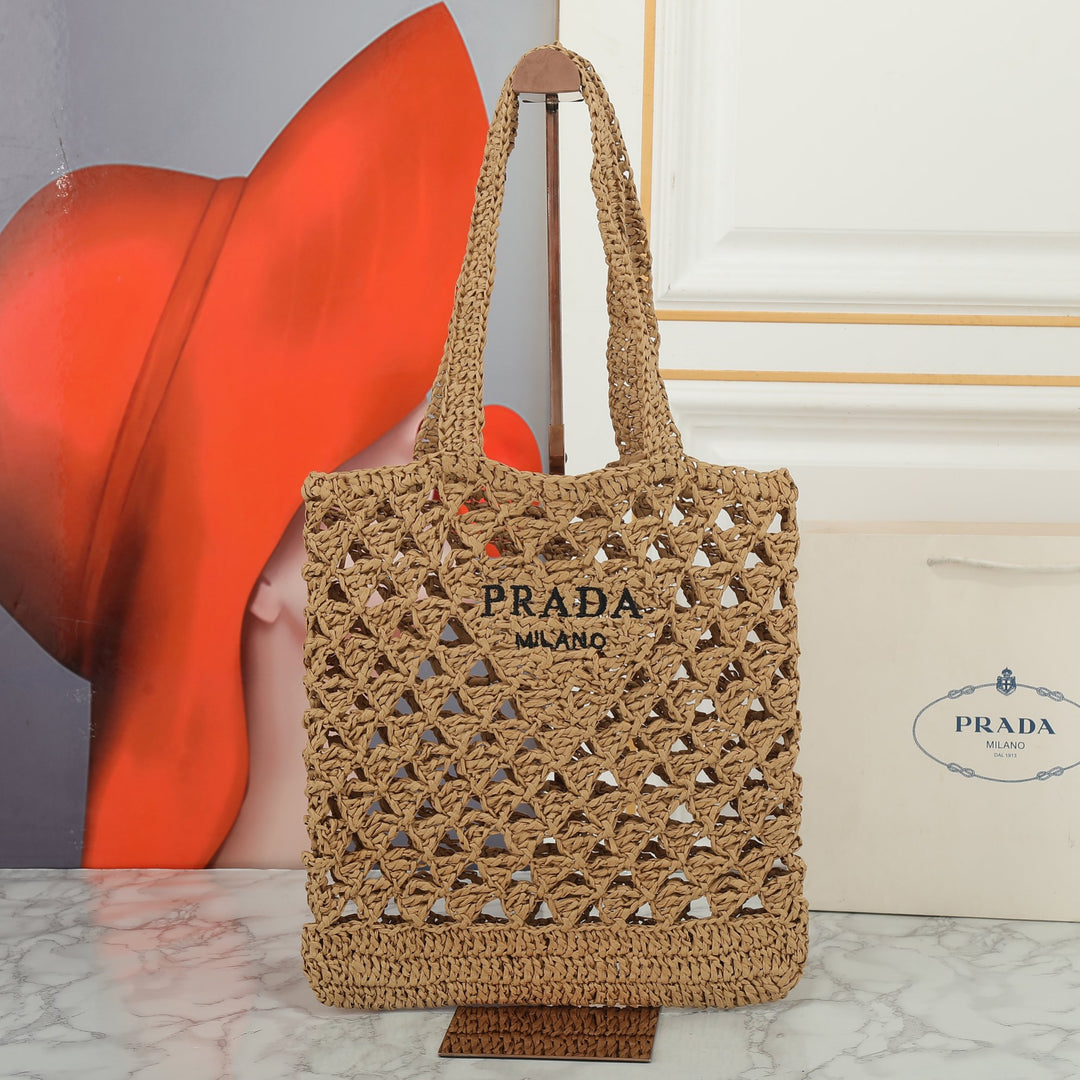 5 Colors-Cutout Woven Handbag