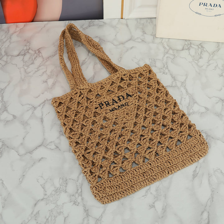 5 Colors-Cutout Woven Handbag