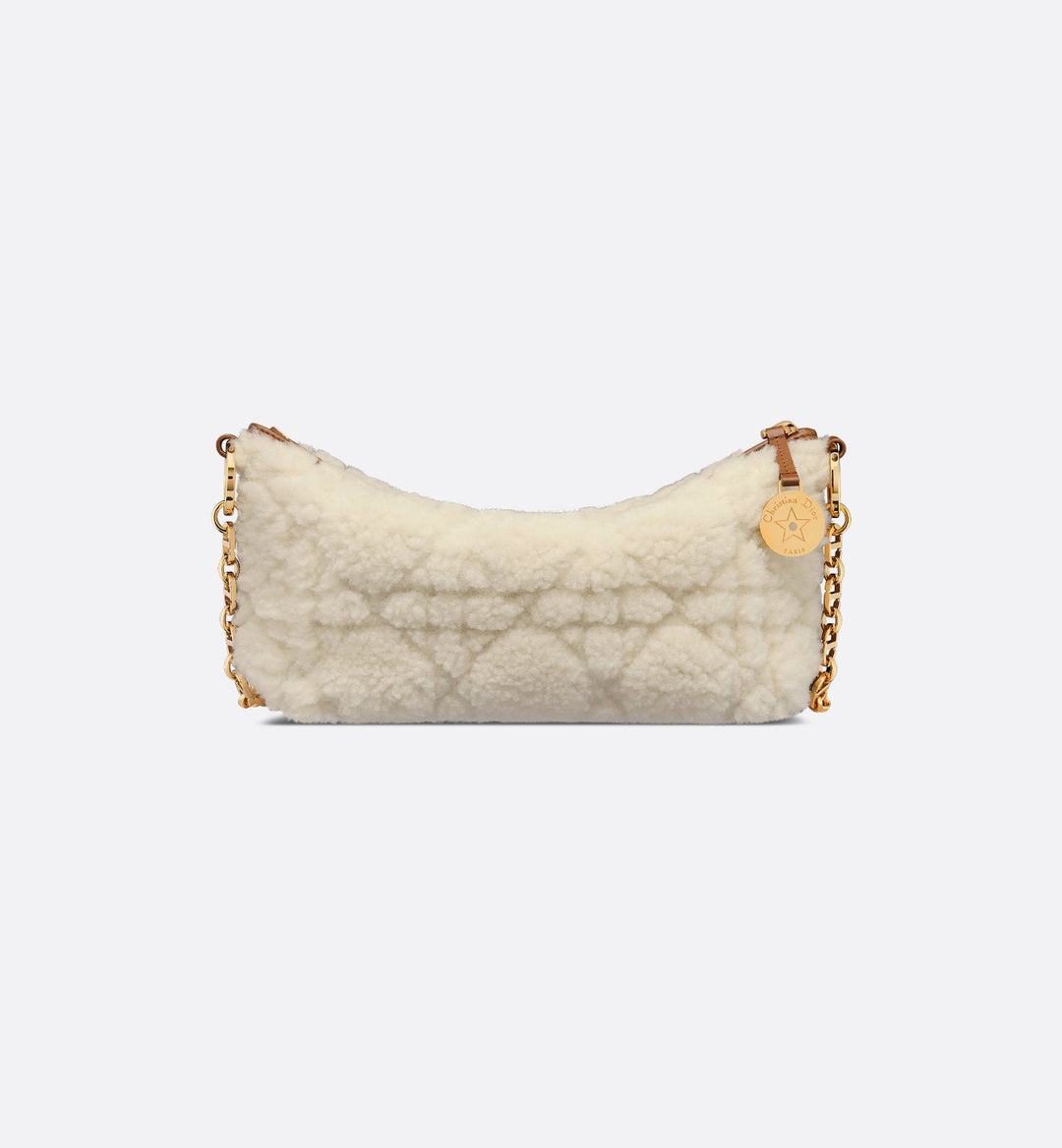 New for Fall/Winter - White Wool Leather Handbag