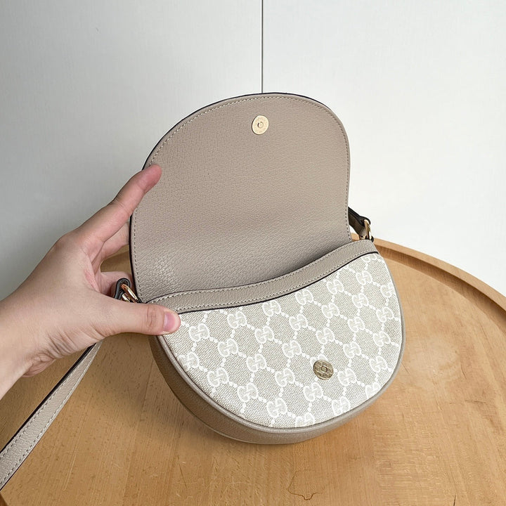 3 Colors - Small Half Moon Crossbody Bag