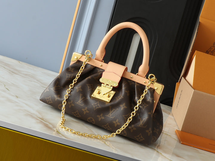 5 colors - Elegant cloud shape handbag