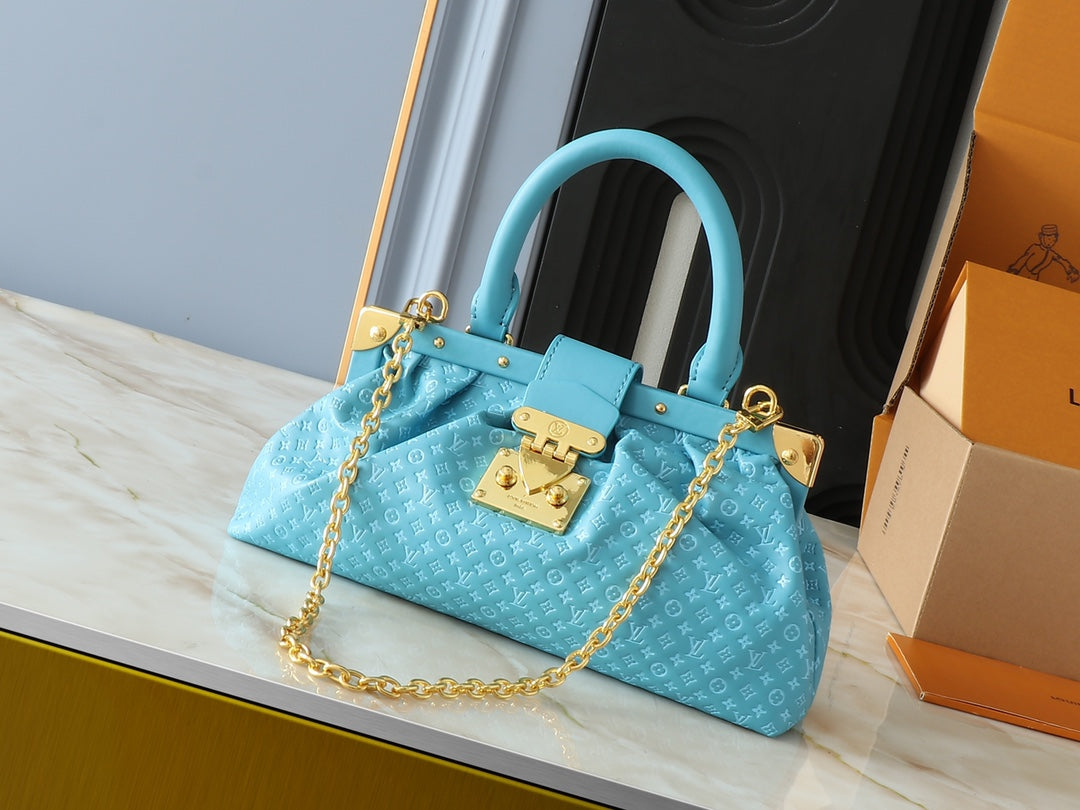 5 colors - Elegant cloud shape handbag