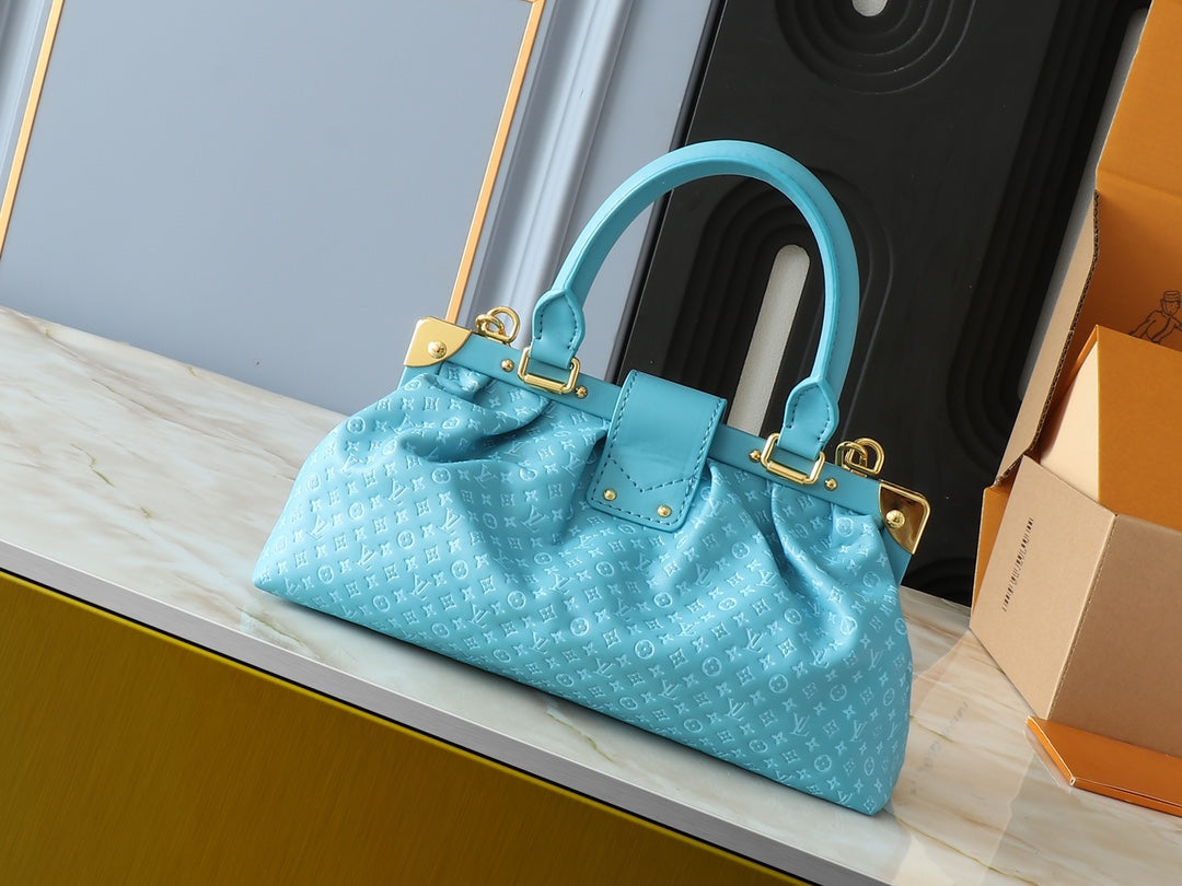 5 colors - Elegant cloud shape handbag