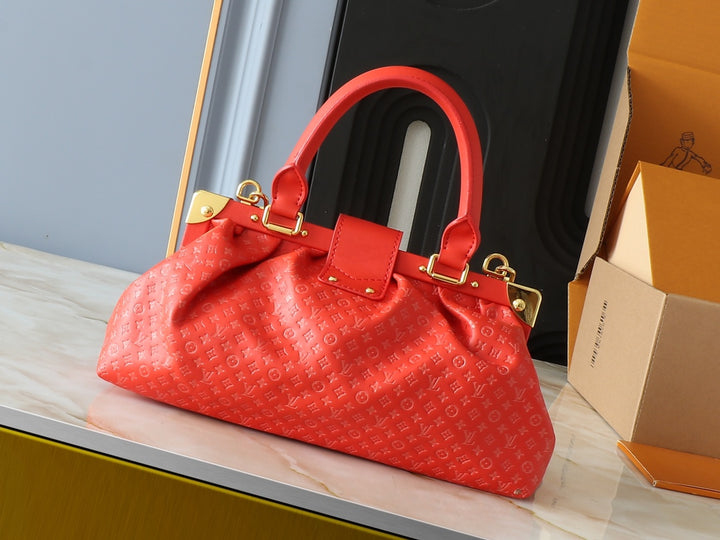 5 colors - Elegant cloud shape handbag