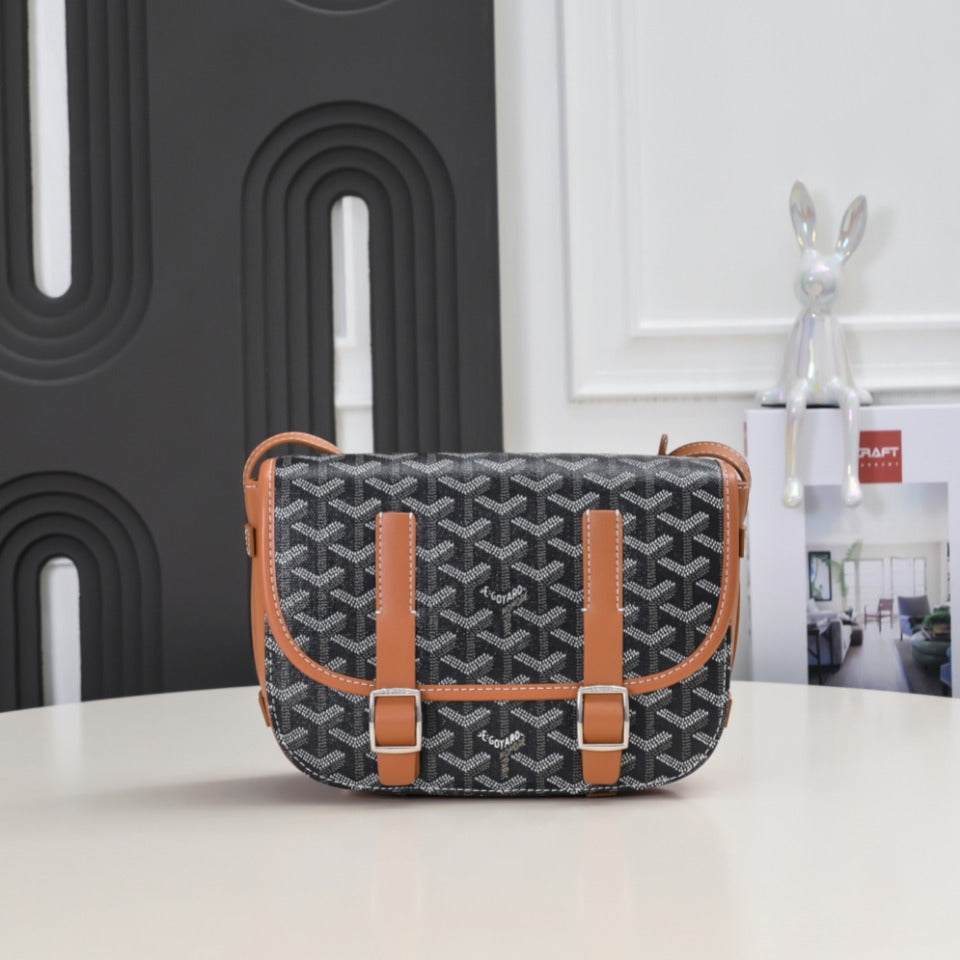 8 Color - Stylish Double Buckle Messenger Bag