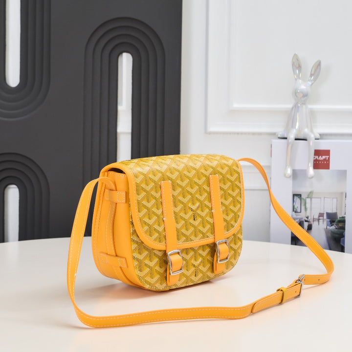 8 Color - Stylish Double Buckle Messenger Bag