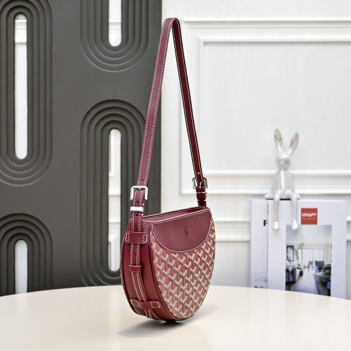 11 Colors - Stylish Half Moon Handbags