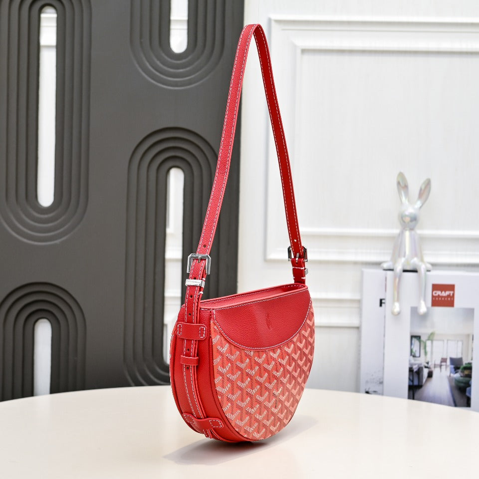 11 Colors - Stylish Half Moon Handbags