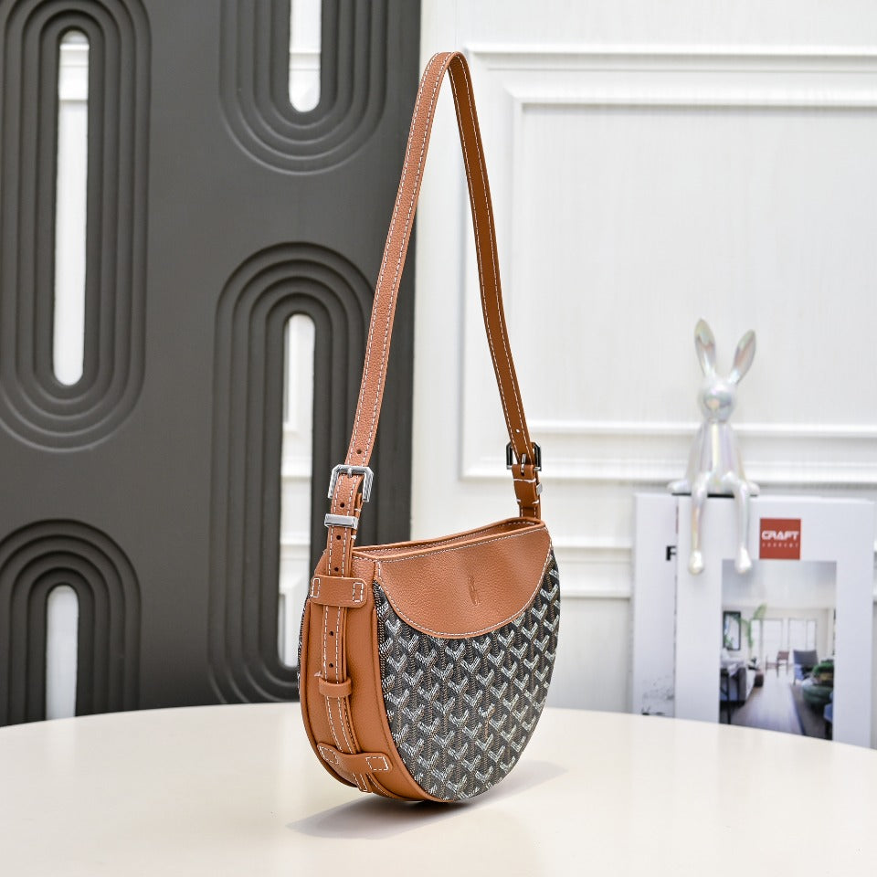 11 Colors - Stylish Half Moon Handbags