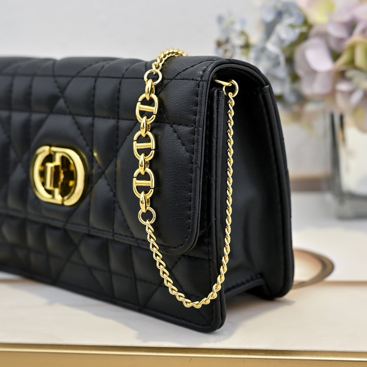 4 Colors - Exclusive Logo Chain Handbag