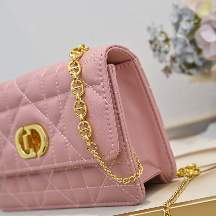 4 Colors - Exclusive Logo Chain Handbag