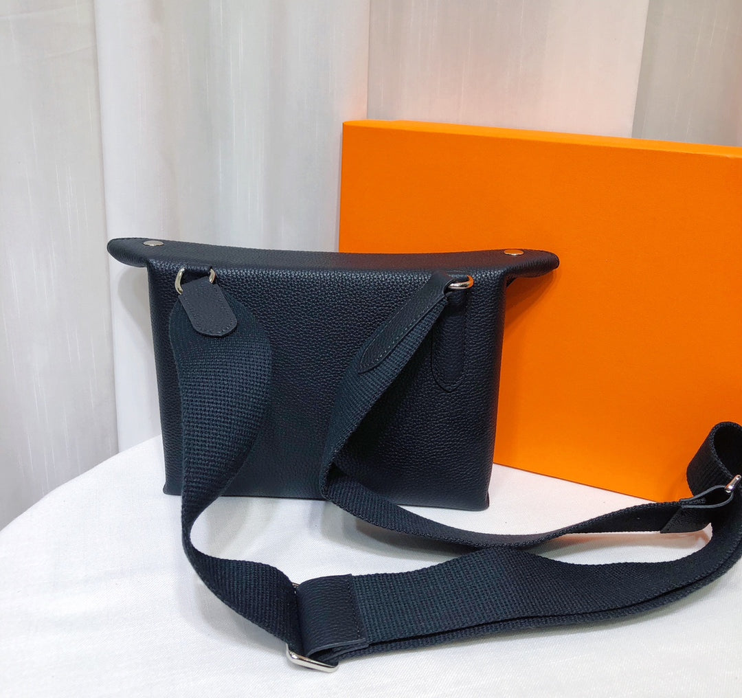 5 Colors - Small Leather Crossbody Bag