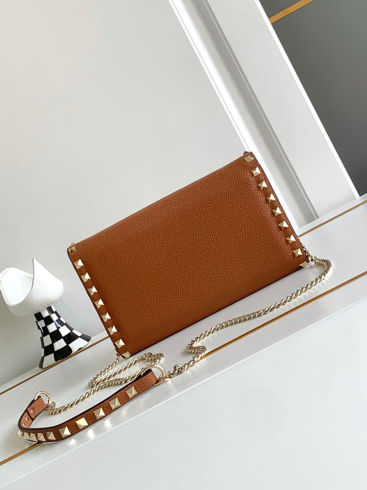 7 Colors - Studded Cowhide Leather Handbag