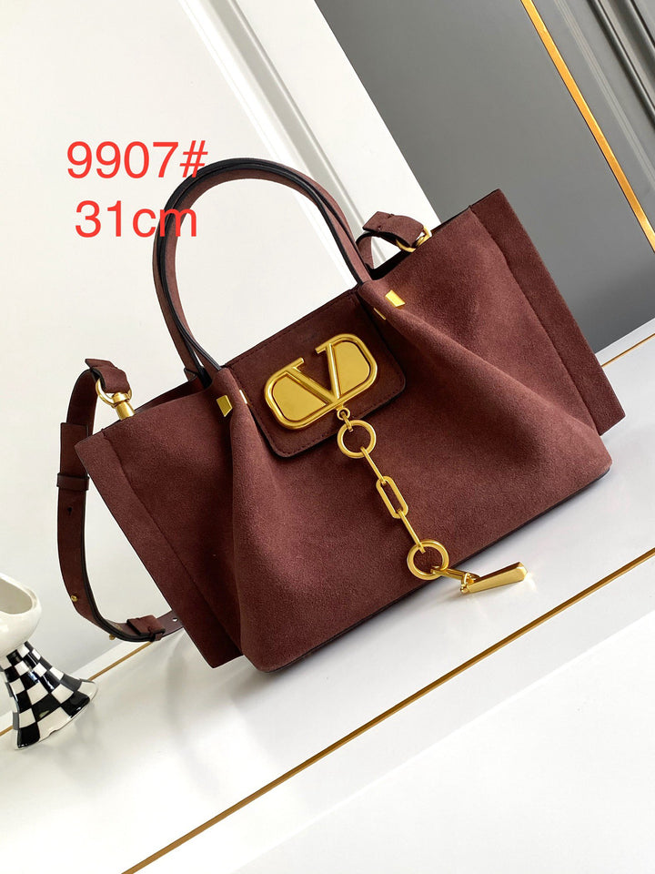 4 Colors - Small Deerskin Handbag