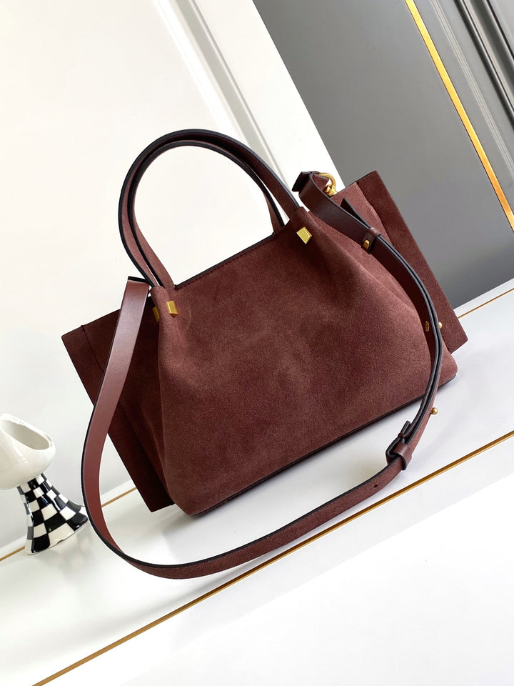 4 Colors - Small Deerskin Handbag