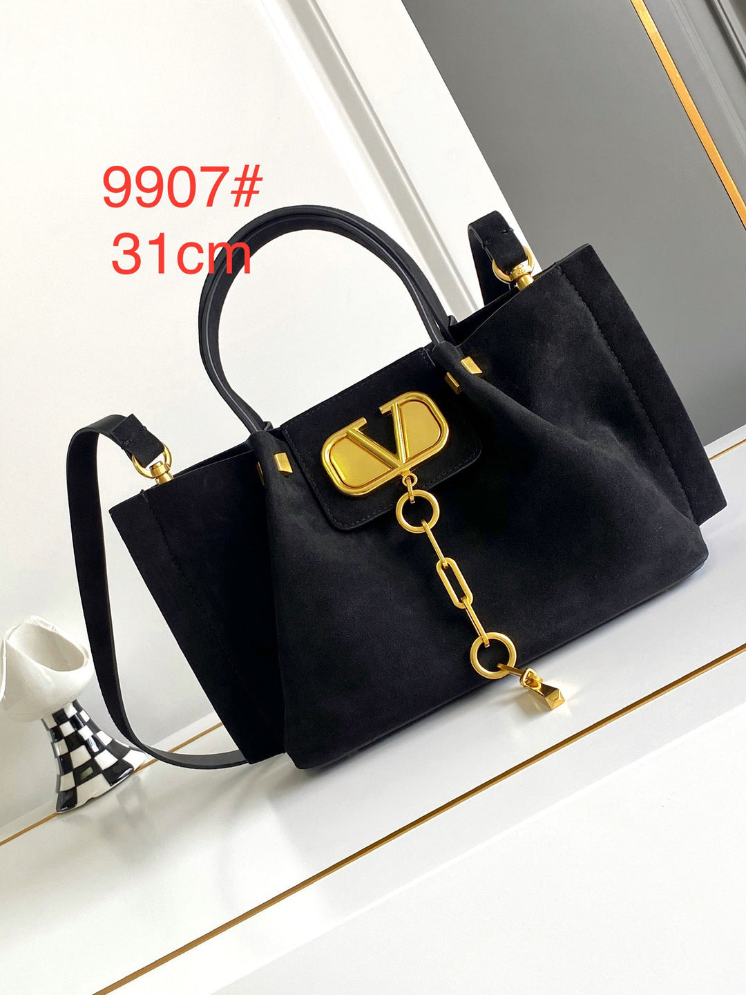 4 Colors - Small Deerskin Handbag