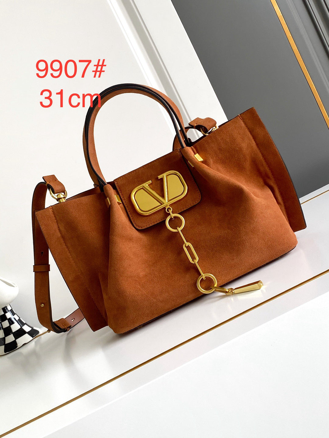 4 Colors - Small Deerskin Handbag