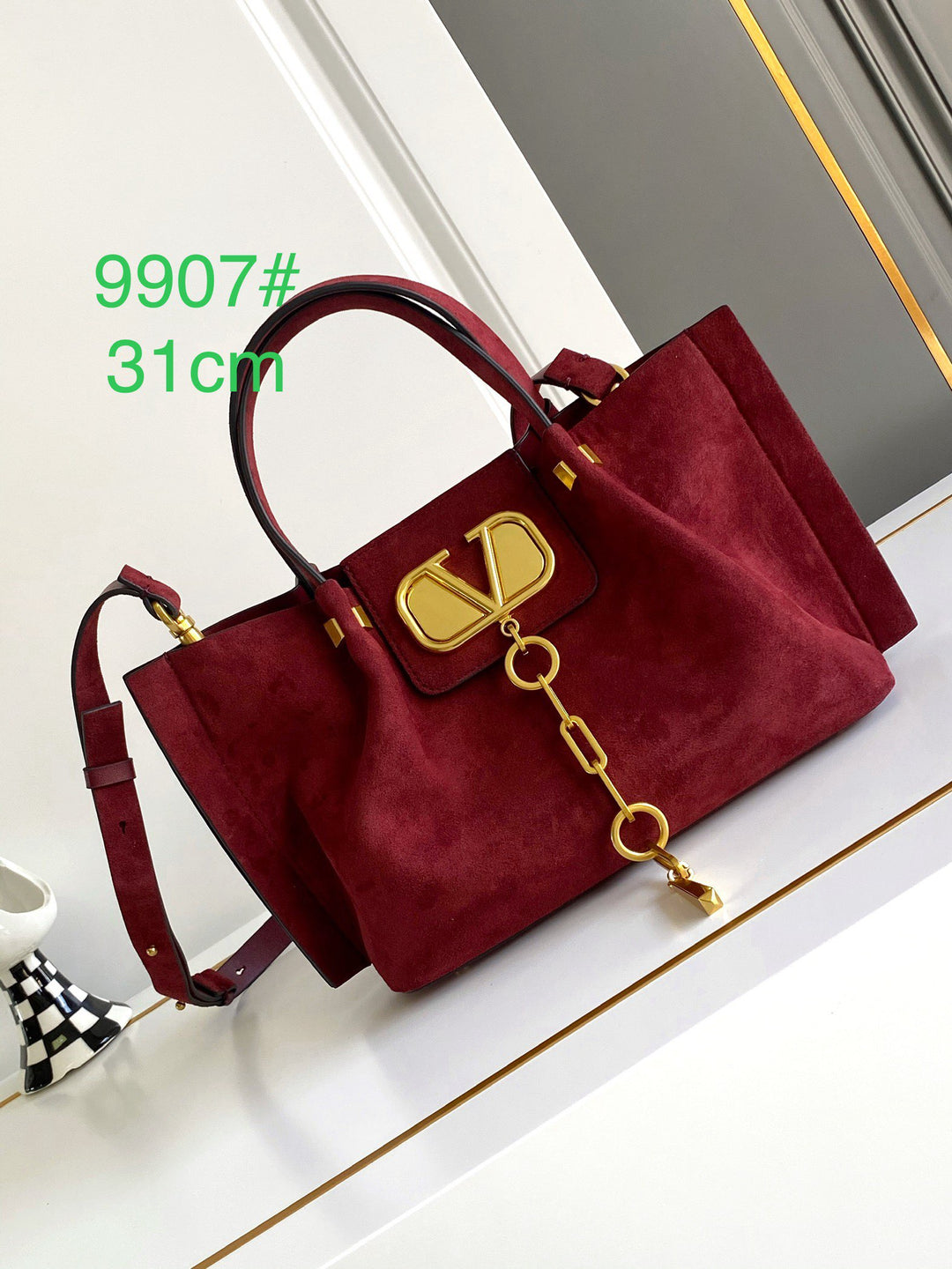 4 Colors - Small Deerskin Handbag