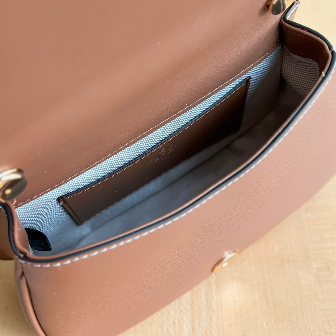 6 Colors - Classic Simple Saddle Bag