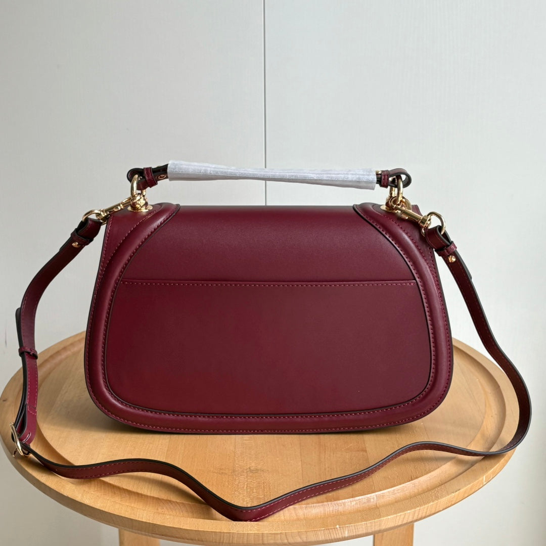 6 Colors - Classic Simple Large Saddle Bag