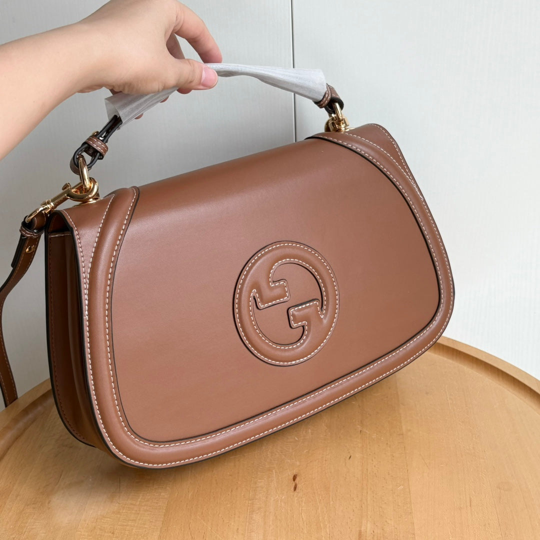 6 Colors - Classic Simple Large Saddle Bag