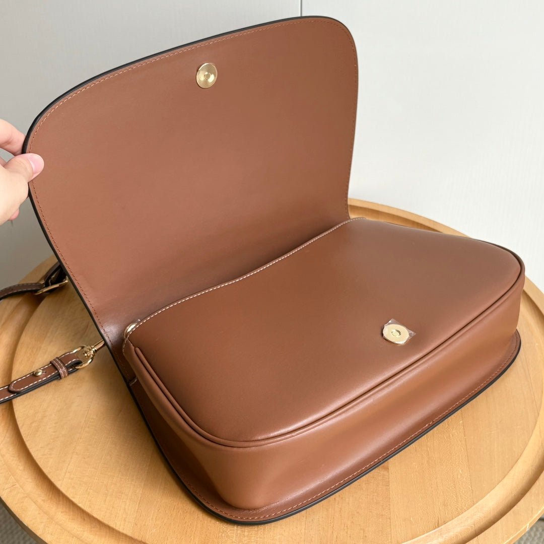 6 Colors - Classic Simple Large Saddle Bag