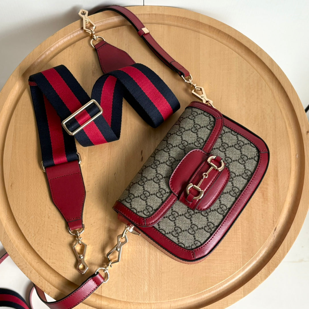 Classic Exclusive Monogrammed Saddle Bag