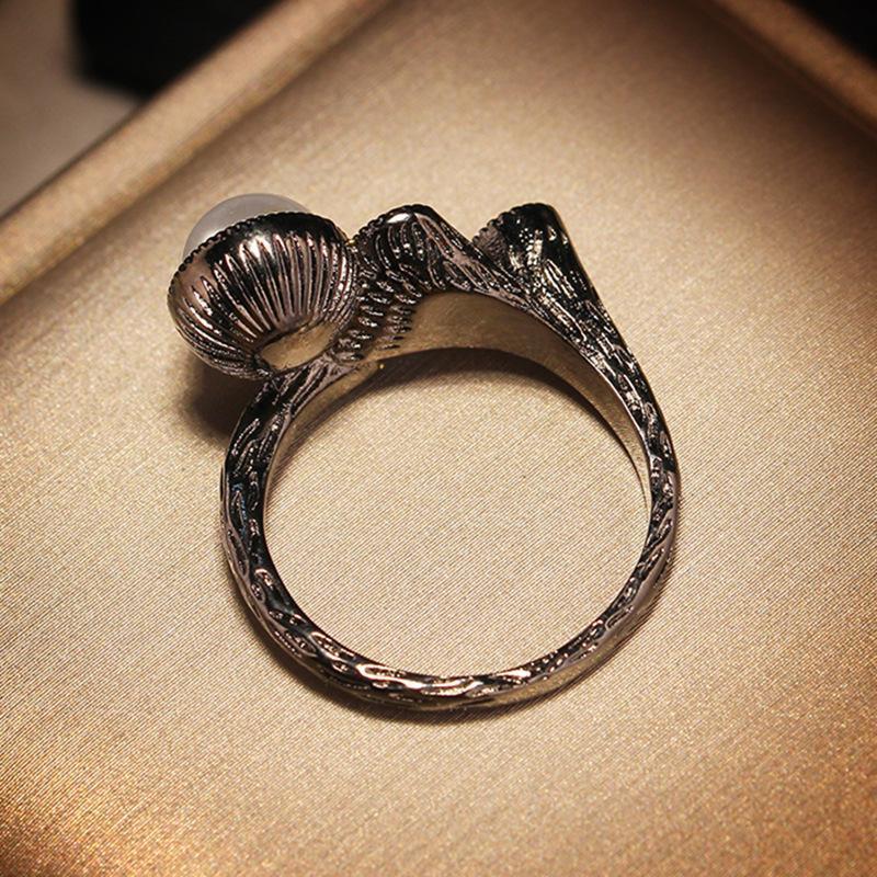 Handmade Antique Style Personalized Fashion Two-tone Ring