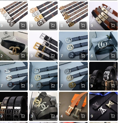 Random Designer Luxury Belts