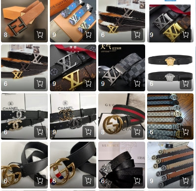 Random Designer Luxury Belts