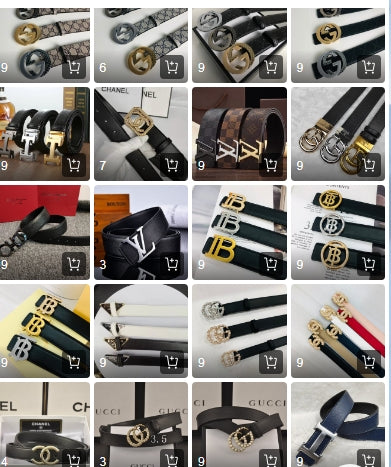 Random Designer Luxury Belts