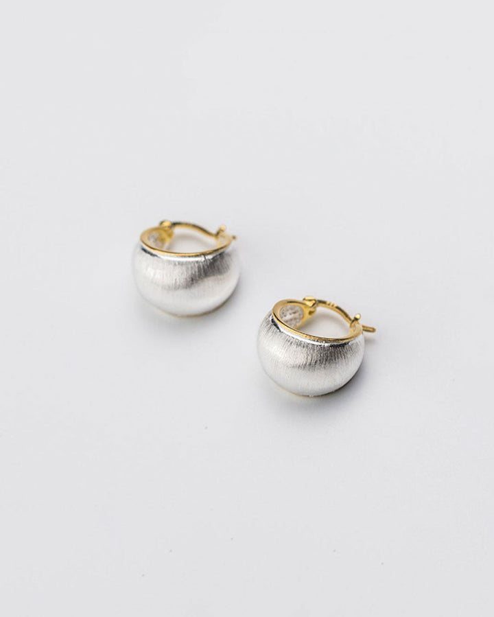 Athena Classique Thick Hoop Earrings