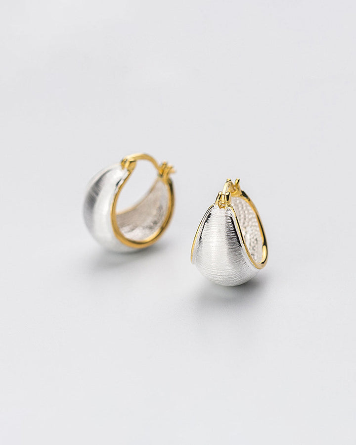 Athena Classique Thick Hoop Earrings