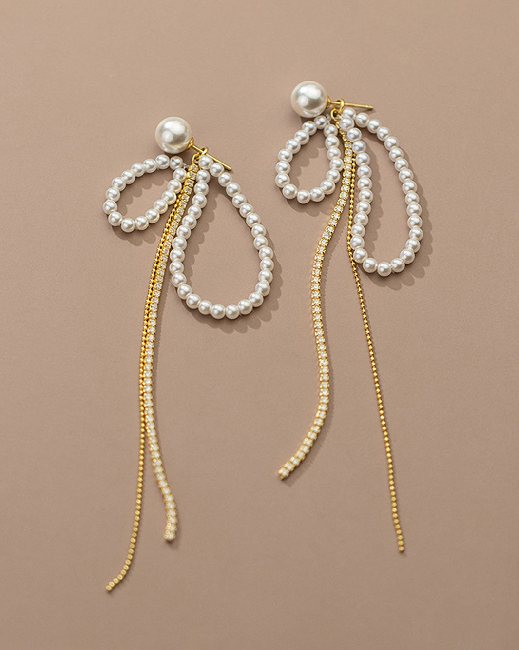 Aurelia Pearl Drop Earrings