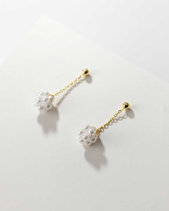 Bergin Pearl Drop Earrings